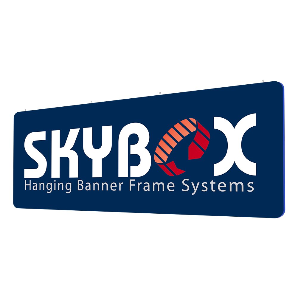 20ft Skybox Hanging Banner Flat Panel — 96 in Graphic Only